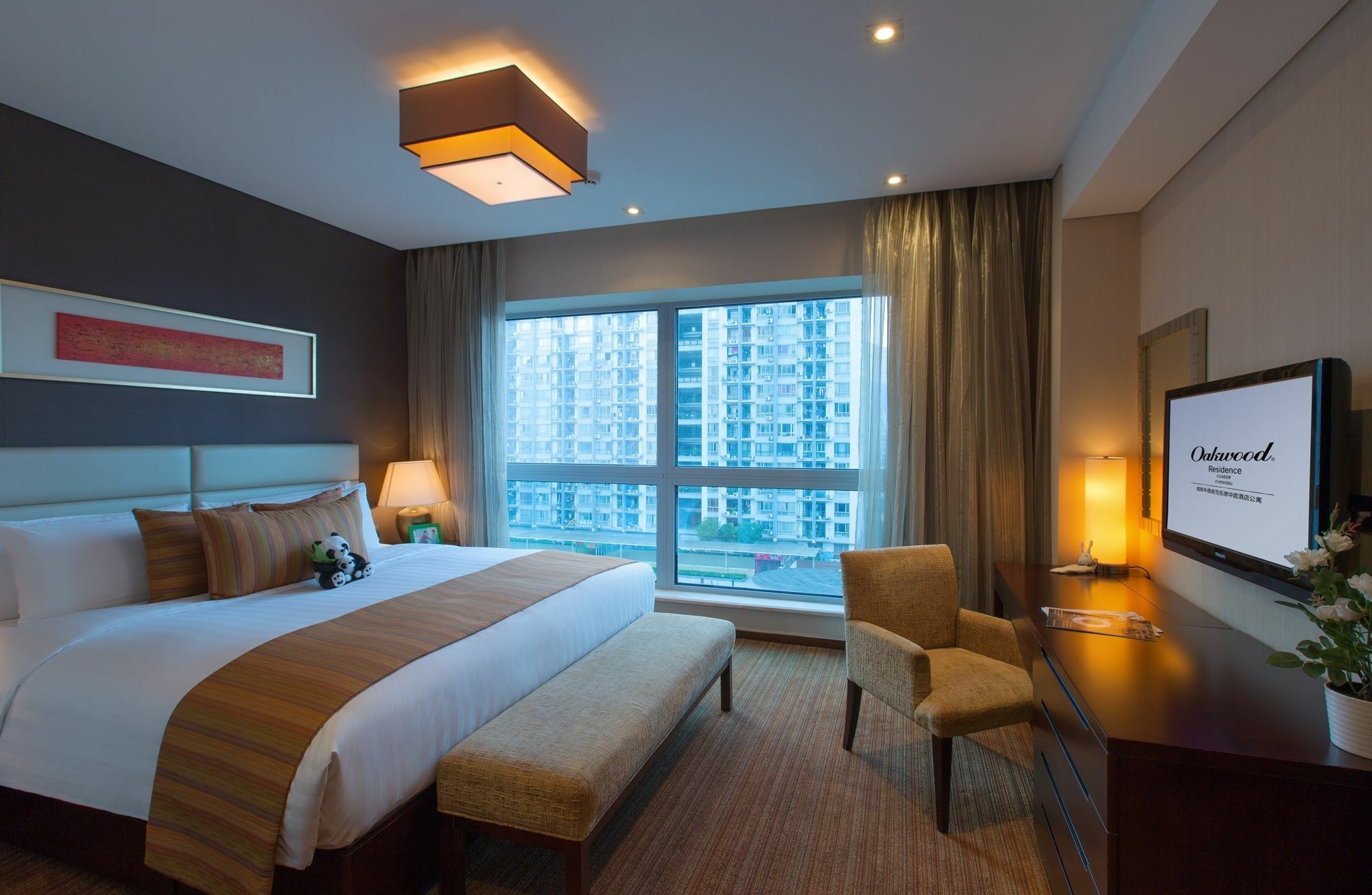 Oakwood Residence Funder Ченду Екстер'єр фото