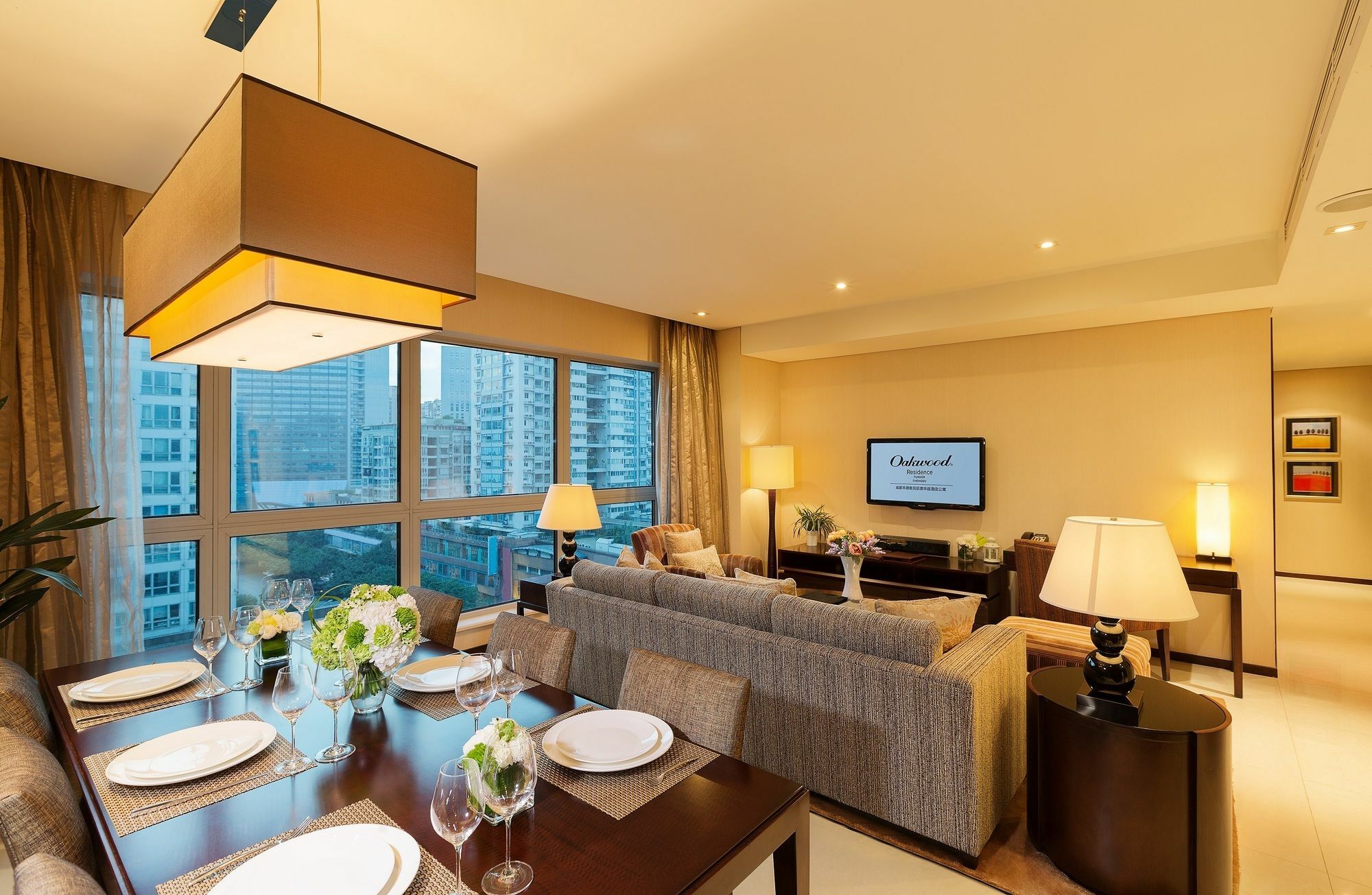 Oakwood Residence Funder Ченду Екстер'єр фото